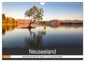 Neuseeland - Atemberaubende Natur und Landschaften (Wandkalender 2025 DIN A4 quer), CALVENDO Monatskalender