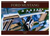 Ford Mustang - Die Legende (Wandkalender 2025 DIN A4 quer), CALVENDO Monatskalender