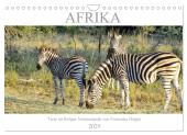 Afrika - Tiere im Krüger Nationalpark (Wandkalender 2025 DIN A4 quer), CALVENDO Monatskalender