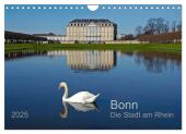 Bonn Die Stadt am Rhein (Wandkalender 2025 DIN A4 quer), CALVENDO Monatskalender