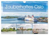 Zauberhaftes Oslo (Wandkalender 2025 DIN A4 quer), CALVENDO Monatskalender