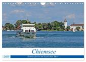 Chiemsee - Sommerferien am bayrischen Meer (Wandkalender 2025 DIN A4 quer), CALVENDO Monatskalender