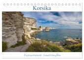 Korsika - Faszinierende Landschaften (Tischkalender 2025 DIN A5 quer), CALVENDO Monatskalender