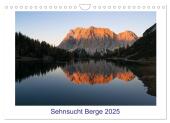 Sensucht Berge - Momente des Lichts (Wandkalender 2025 DIN A4 quer), CALVENDO Monatskalender