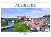 Ausblicke - Baden-Württemberg von Oben (Wandkalender 2025 DIN A4 quer), CALVENDO Monatskalender
