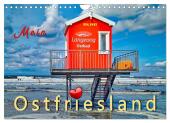 Mein Ostfriesland (Wandkalender 2025 DIN A4 quer), CALVENDO Monatskalender
