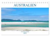 Australien - Australische Strände (Tischkalender 2025 DIN A5 quer), CALVENDO Monatskalender
