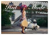 Hut Mode (Tischkalender 2025 DIN A5 quer), CALVENDO Monatskalender