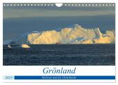 Grönland - Ilulissat und die Diskobucht (Wandkalender 2025 DIN A4 quer), CALVENDO Monatskalender