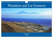 Wandern auf La Gomera (Wandkalender 2025 DIN A4 quer), CALVENDO Monatskalender