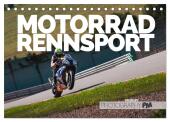 Motorrad Rennsport (Tischkalender 2025 DIN A5 quer), CALVENDO Monatskalender