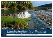 Landschaften in Albanien (Tischkalender 2025 DIN A5 quer), CALVENDO Monatskalender
