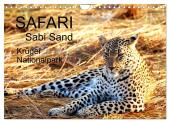 Safari / Afrika (Wandkalender 2025 DIN A4 quer), CALVENDO Monatskalender