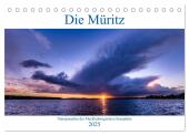 Die Müritz - Naturparadies der Mecklenburgischen Seenplatte (Tischkalender 2025 DIN A5 quer), CALVENDO Monatskalender