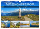 Impressionen Europa, Panoramafotografien by VogtArt (Wandkalender 2025 DIN A4 quer), CALVENDO Monatskalender