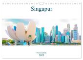 Singapur - Panoramablick (Wandkalender 2025 DIN A4 quer), CALVENDO Monatskalender