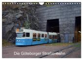 Die Göteborger Straßenbahn (Wandkalender 2025 DIN A4 quer), CALVENDO Monatskalender