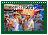 Bolivien - Marktimpressionen (Tischkalender 2025 DIN A5 quer), CALVENDO Monatskalender