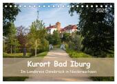 Kurort Bad Iburg (Tischkalender 2025 DIN A5 quer), CALVENDO Monatskalender