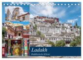 Ladakh - Buddhistische Klöster (Tischkalender 2025 DIN A5 quer), CALVENDO Monatskalender