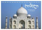 Indien - Dschungelbuch und Maharajas (Tischkalender 2025 DIN A5 quer), CALVENDO Monatskalender