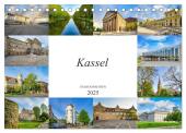 Kassel Stadtansichten (Tischkalender 2025 DIN A5 quer), CALVENDO Monatskalender