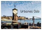 Urbanes Oslo (Tischkalender 2025 DIN A5 quer), CALVENDO Monatskalender