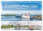 Zauberhaftes Oslo (Tischkalender 2025 DIN A5 quer), CALVENDO Monatskalender