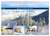 Eiszeit. Winter und Frost in der Natur (Tischkalender 2025 DIN A5 quer), CALVENDO Monatskalender