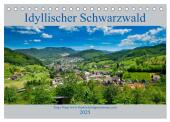 Idyllischer Schwarzwald (Tischkalender 2025 DIN A5 quer), CALVENDO Monatskalender