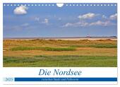Die Nordsee zwischen Stade und Pellworm (Wandkalender 2025 DIN A4 quer), CALVENDO Monatskalender