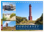 Norderney Spaziergang (Tischkalender 2025 DIN A5 quer), CALVENDO Monatskalender