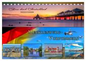 Reise durch Deutschland - Mecklenburg-Vorpommern (Tischkalender 2025 DIN A5 quer), CALVENDO Monatskalender