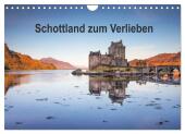 Schottland zum Verlieben (Wandkalender 2025 DIN A4 quer), CALVENDO Monatskalender