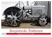 Sowjetische Traktoren - Klassische Trecker der UdSSR (Tischkalender 2025 DIN A5 quer), CALVENDO Monatskalender