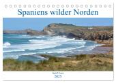 Spaniens wilder Norden (Tischkalender 2025 DIN A5 quer), CALVENDO Monatskalender