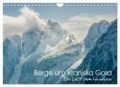 Berge um Kranjska Gora - die Lust zum Wandern (Wandkalender 2025 DIN A4 quer), CALVENDO Monatskalender