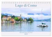 Lago di Como - Italienisches Flair in den Alpen (Tischkalender 2025 DIN A5 quer), CALVENDO Monatskalender