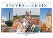 Speyer am Rhein. Rund um Kaiserdom und Altpörtel (Tischkalender 2025 DIN A5 quer), CALVENDO Monatskalender