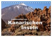 Landschaften der Kanarischen Inseln. (Tischkalender 2025 DIN A5 quer), CALVENDO Monatskalender