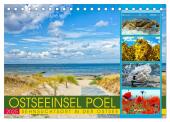Ostseeinsel Poel - Sehnsuchtsort in der Ostsee (Tischkalender 2025 DIN A5 quer), CALVENDO Monatskalender