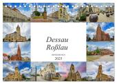 Dessau Roßlau Impressionen (Tischkalender 2025 DIN A5 quer), CALVENDO Monatskalender