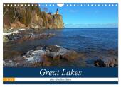 Great Lakes - Die großen Seen (Wandkalender 2025 DIN A4 quer), CALVENDO Monatskalender