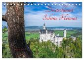 Deutschland Schöne Heimat (Tischkalender 2025 DIN A5 quer), CALVENDO Monatskalender