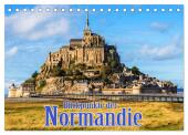 Blickpunkte der Normandie (Tischkalender 2025 DIN A5 quer), CALVENDO Monatskalender