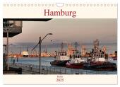 Hamburg Hafen (Wandkalender 2025 DIN A4 quer), CALVENDO Monatskalender