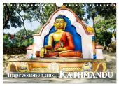 Impressionen aus Kathmandu (Wandkalender 2025 DIN A4 quer), CALVENDO Monatskalender