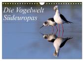 Die Vogelwelt Südeuropas (Wandkalender 2025 DIN A4 quer), CALVENDO Monatskalender