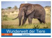 Wunderwelt der Tiere - Südafrika (Wandkalender 2025 DIN A4 quer), CALVENDO Monatskalender