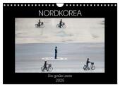 Nordkorea - Die große Leere (Wandkalender 2025 DIN A4 quer), CALVENDO Monatskalender